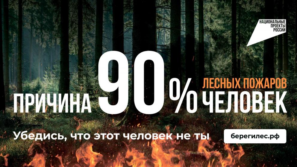 В России проходит Федеральная информационная противопожарная кампания «Останови огонь!»