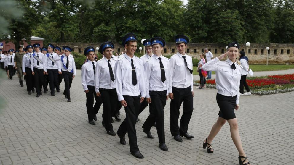 Казаки тоже отметили выпускной в Ставрополе