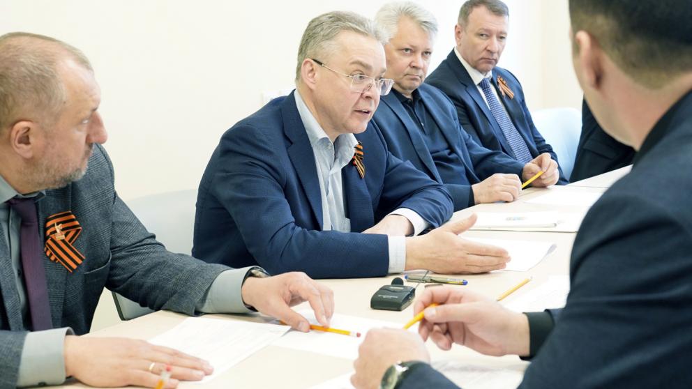 Губернатор Ставрополья проинспектировал ход строительства нового корпуса детской краевой больницы