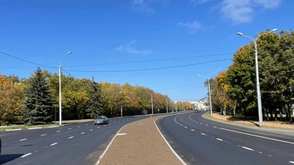 В Ставрополе завершили комплексный ремонт участка улицы Лермонтова