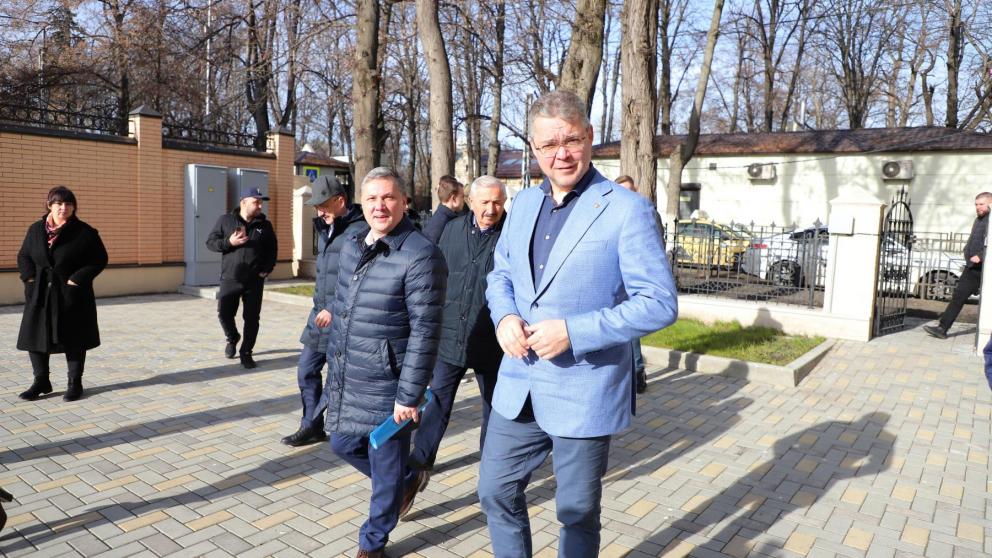 Сквер благоустроили в посёлке Горячеводском на Ставрополье