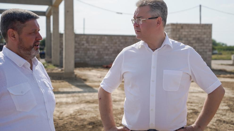 Глава Ставрополья проинспектировал ход работ по благоустройству в Кировском округе