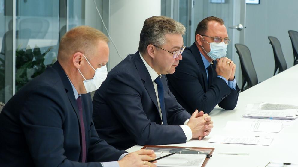 Состоялась рабочая встреча губернатора Владимира Владимирова и генерального директора АО «ДОМ.РФ»