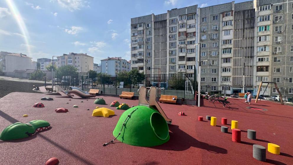 Новый сквер «Пятачок» появился в Железноводске