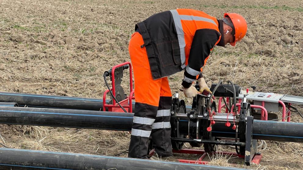В Курском округе обновляют сети водоснабжения