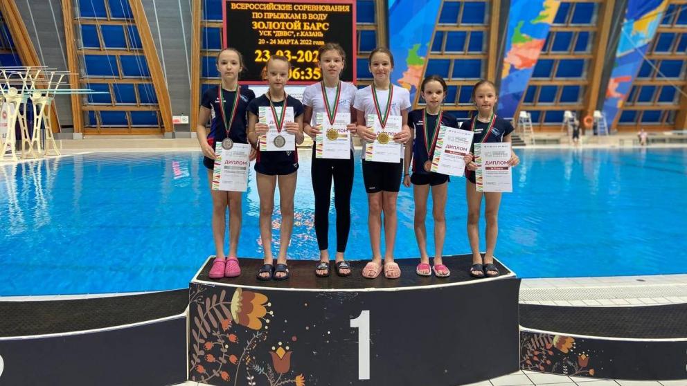 Ставропольские прыгуны в воду отличились в Татарстане