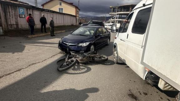 В Кисловодске произошло ДТП с участием мотоциклиста