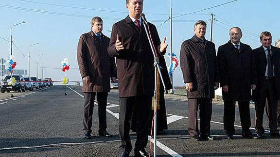 Первый пусковой комплекс объездной дороги Новоалександровска открыт на Ставрополье