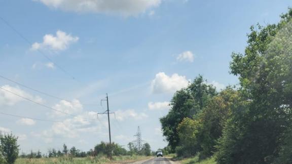В Изобильненском округе Ставрополья уложили асфальт ещё на одном участке дороги