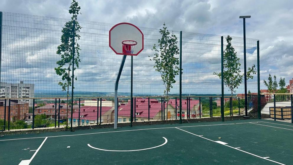 В Лермонтове завершили благоустройство сквера