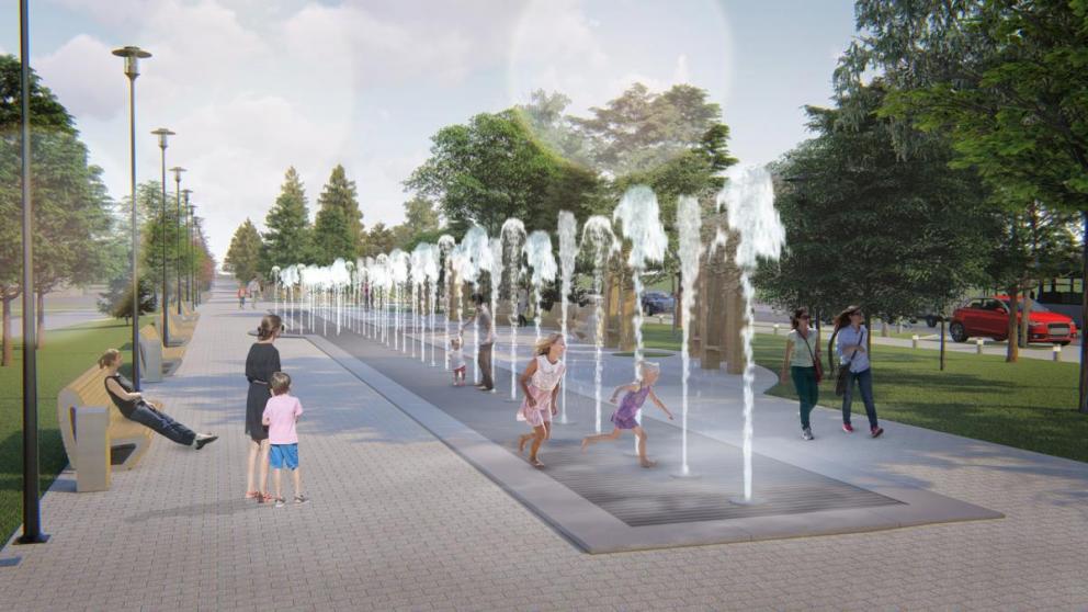 В спальных районах Ставрополя полностью преобразятся два сквера