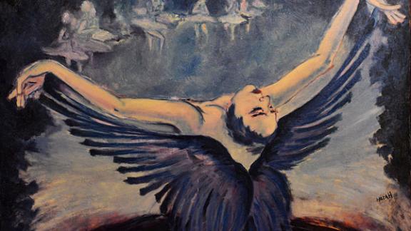 Русский балет вдохновил художницу Натан на создание выставки, представленной в Ставрополе