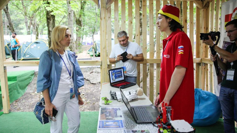 Ольга Тимофеева посетила форум «Машук»