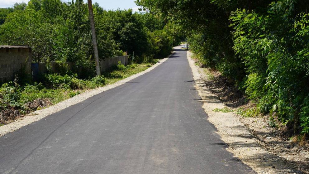 В селе Красноярском на Ставрополье обновили дорогу
