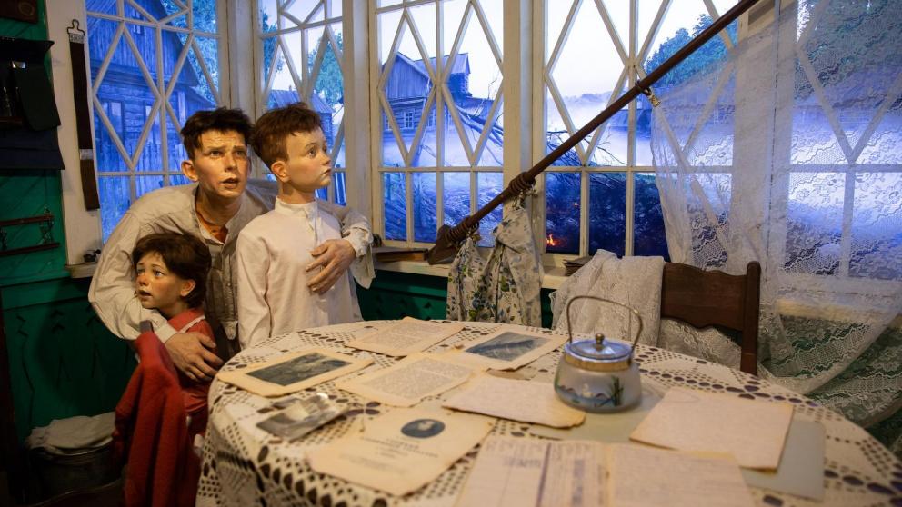 Подлинность высоких чувств вызывает у ставропольцев выставочный проект «Поезд Победы»