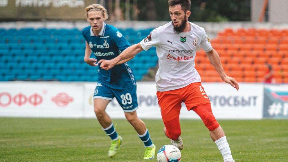 Футболисты «Машука-КМВ» в Пятигорске поделили очки с дублёрами московского «Динамо»