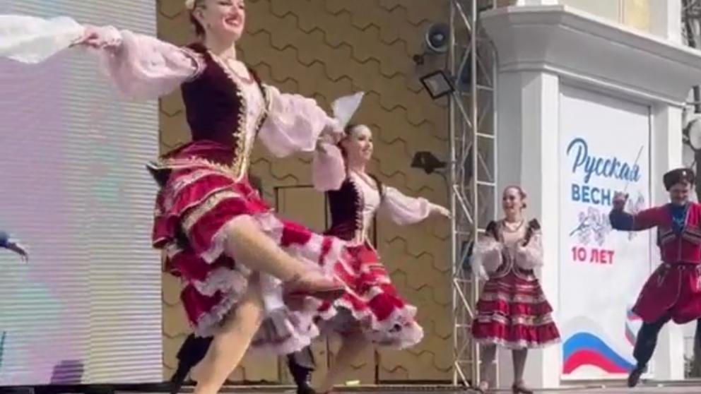 Ансамбль «Ставрополье» выступил в Севастополе