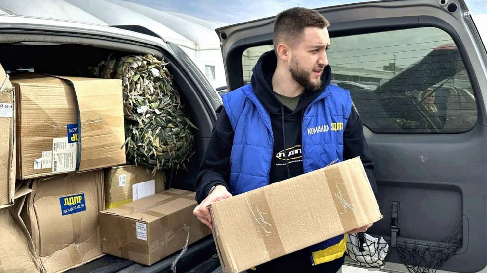 Гуманитарный конвой из Ставрополья доставили в Луганск