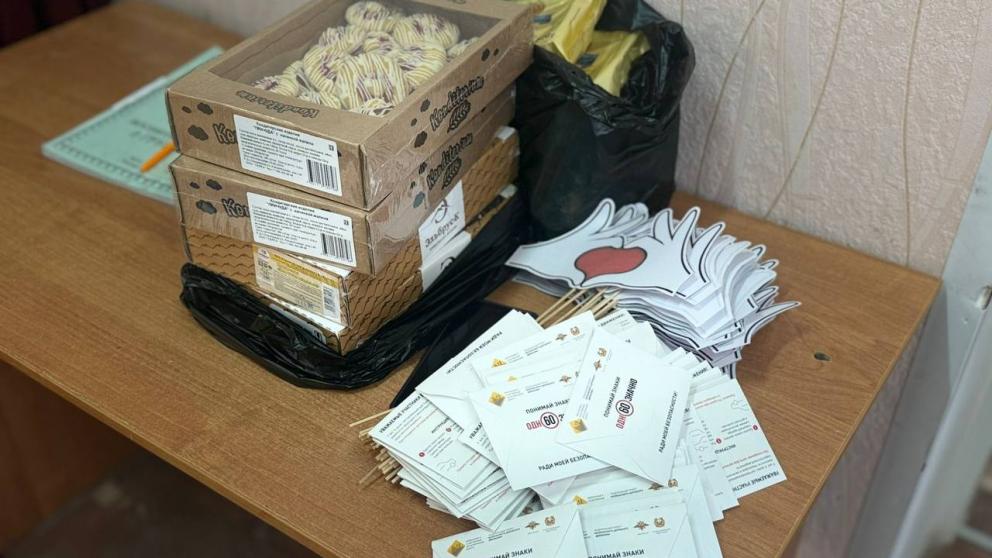 В Андроповском округе в День доброты волонтеры побывали у воспитанников реабилитационного центра