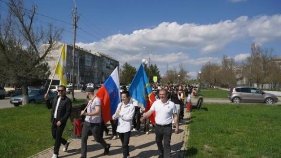 В Андроповском округе прошла акция «10 000 шагов к жизни»