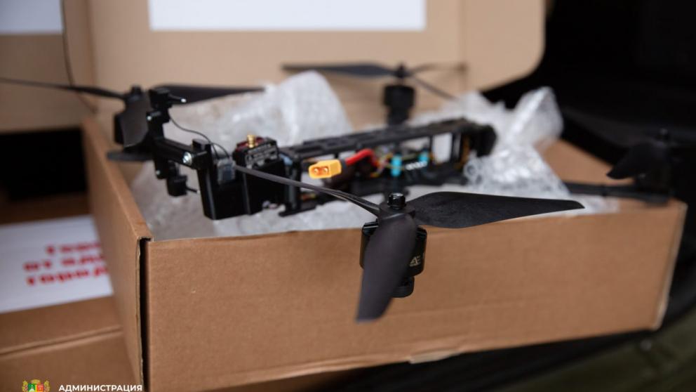 В зону СВО из Ставрополя отправили 40 беспилотников