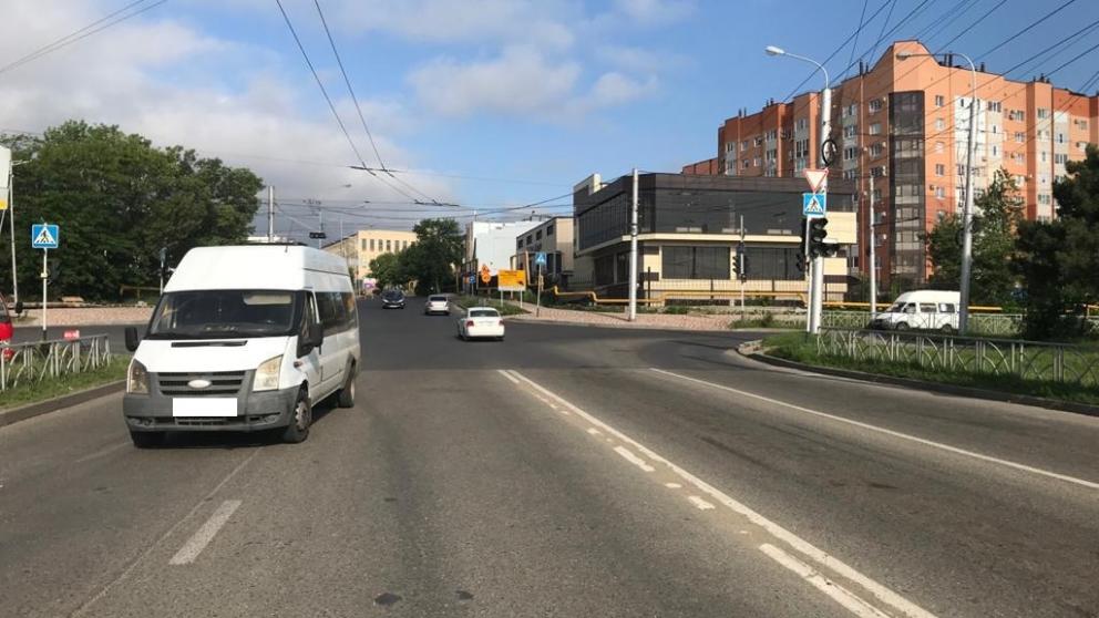 В Ставрополе водитель микроавтобуса сбил пенсионерку