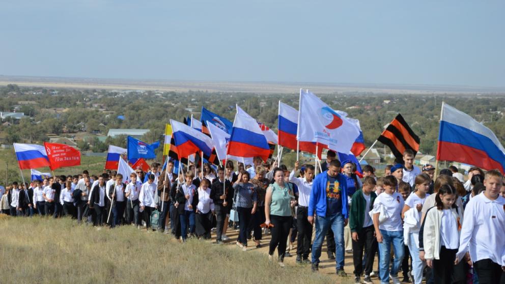 В Арзгирском округе Ставрополья прошёл «Марш живых»