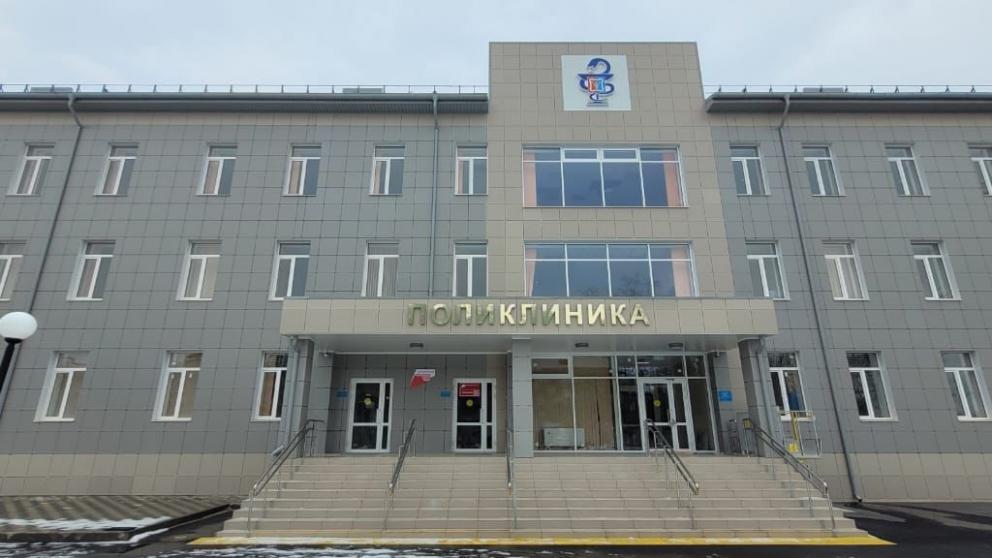 Завершилось строительство поликлиники Курской райбольницы