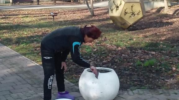 В Невинномысске подготавливают парки и скверы к летнему сезону