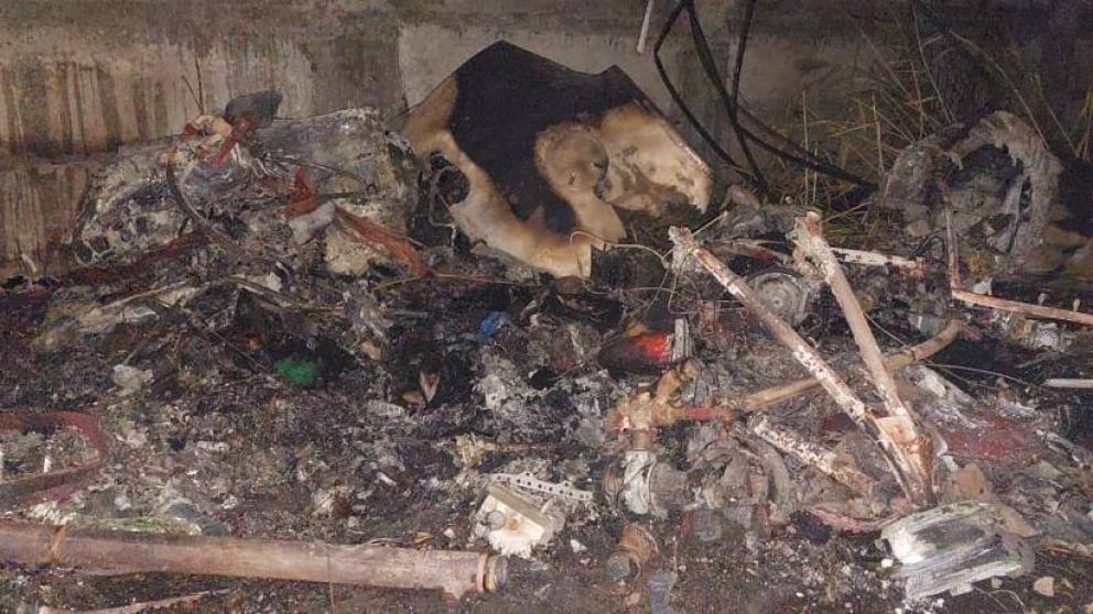 В Предгорном округе вертолёт Ми-2 потерпел крушение