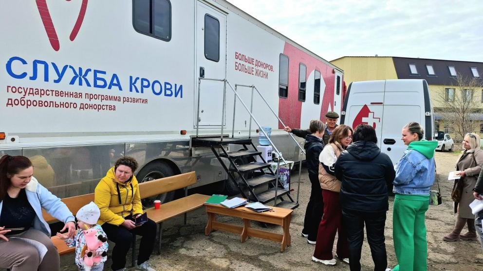 Жители Светлограда проявили высокую донорскую активность