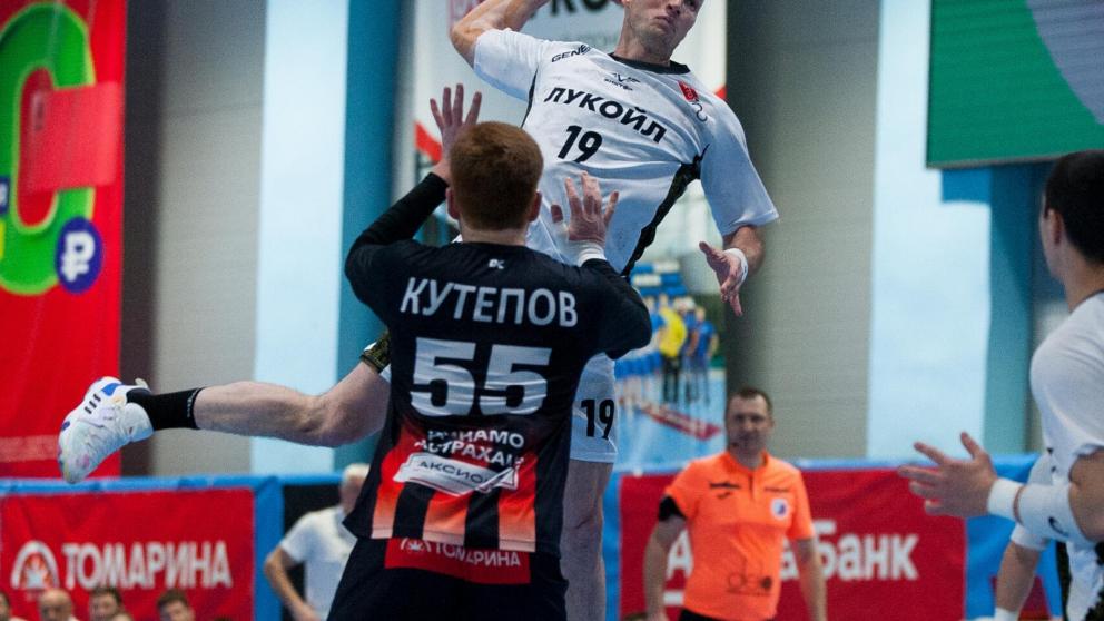 Гандболисты ставропольского «Виктора» в Астрахани одолели динамовцев