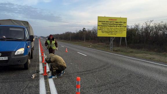 Безопасность на федеральной автодороге «Кавказ» на Ставрополье обеспечивают тросовые ограждения