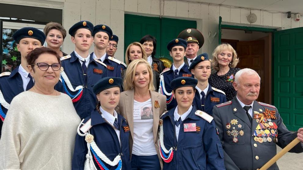 Депутат Госдумы РФ провела урок «Разговоры о важном»