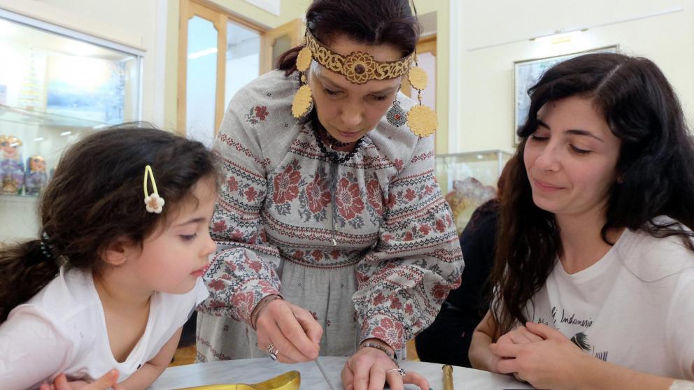 Мастер-классы по росписи деревянной ложки проводят в Ставрополе