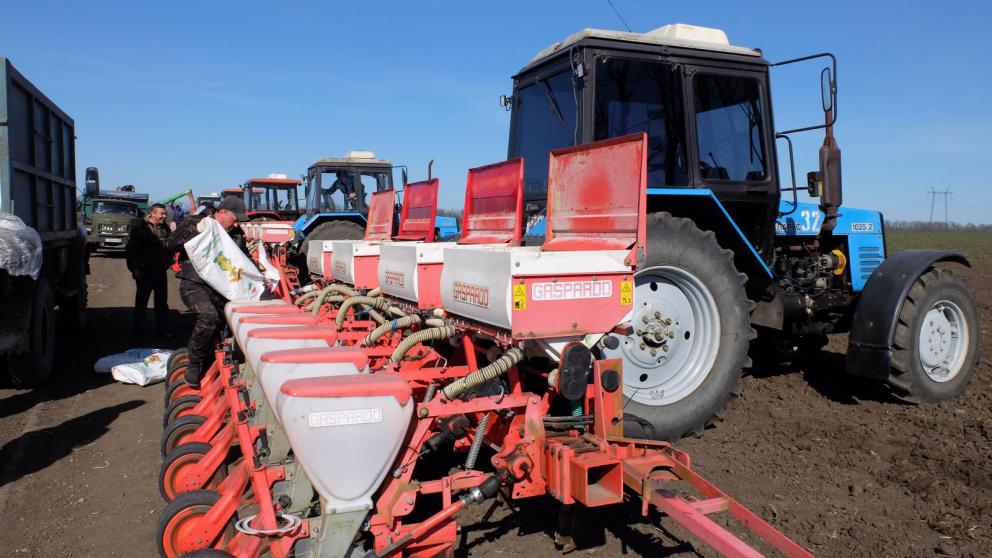 На Ставрополье идёт сев яровых