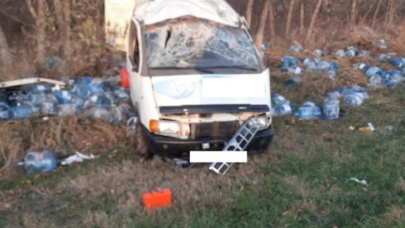 Водитель «ГАЗели» пострадал в ДТП на Ставрополье