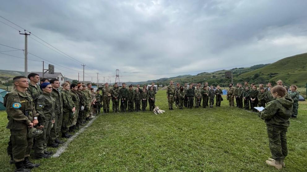 В Предгорном округе Ставрополья стартовал молодёжный патриотический слёт