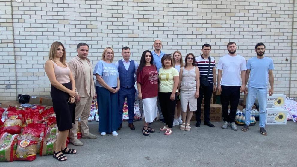 Более тонны продуктов доставили кисловодчане в приют для бездомных