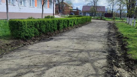 В Георгиевском округе Ставрополья благоустроят школьный двор