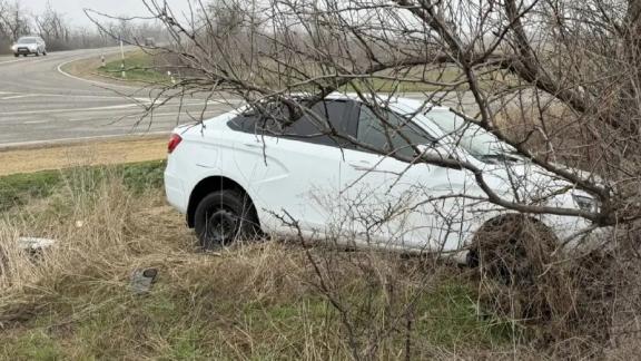В Кочубеевском округе Ставрополья 18-летняя девушка за рулём врезалась в дерево