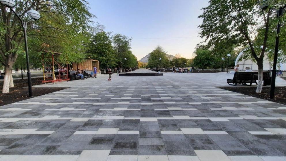 В Минеральных Водах после благоустройства открыли сквер «Надежда»