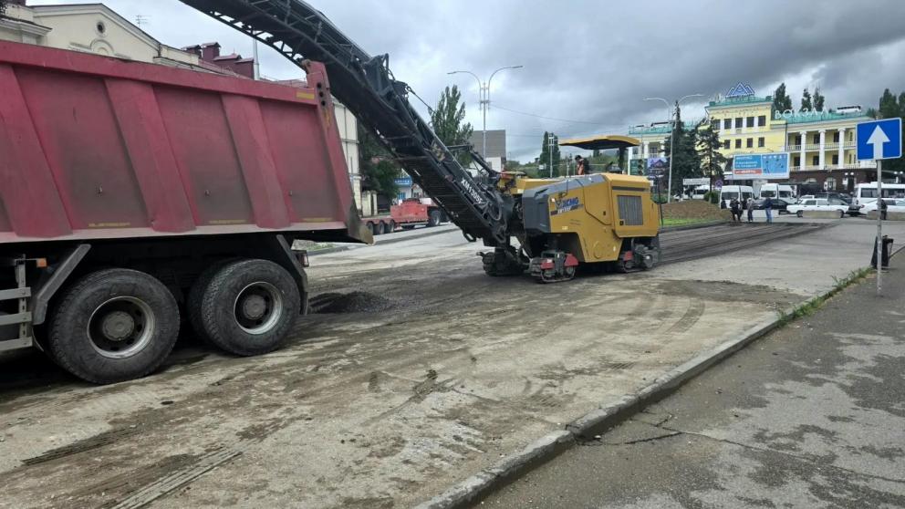 Реконструкция моста в Пятигорске достигла экватора