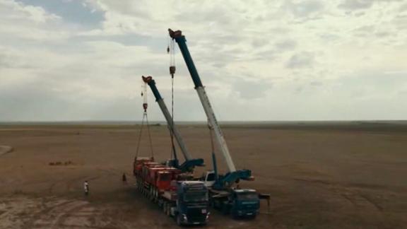 Перевозка крупногабаритных и тяжелых грузов тралом