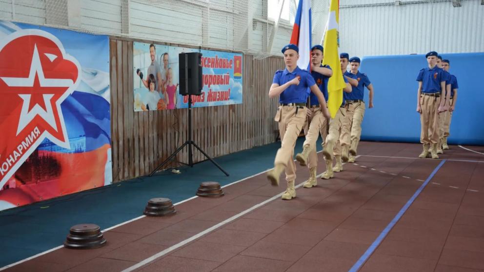 70 школьников Апанасенковского округа вступили в ряды «Юнармии»