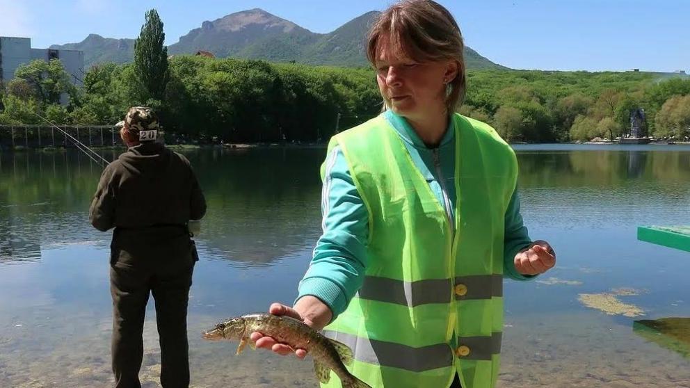 Чемпионат по «гуманной» рыбалке проходил в Железноводске