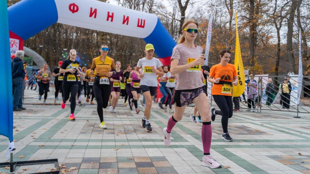 Более 500 бегунов собрал «Оранжевый марафон» в Ставрополе