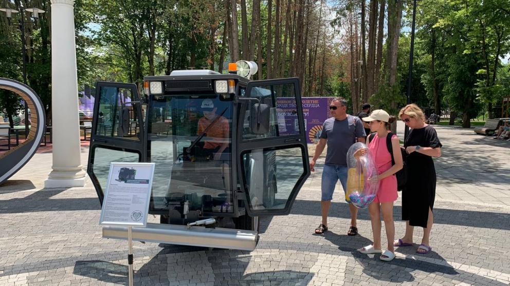 Жара создала условия для проверки функции аэрации воздуха у коммунальной техники в Кисловодске