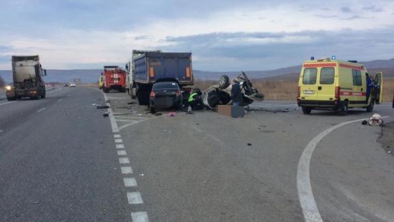 Две женщины погибли в ДТП на подъёме к Ставрополю