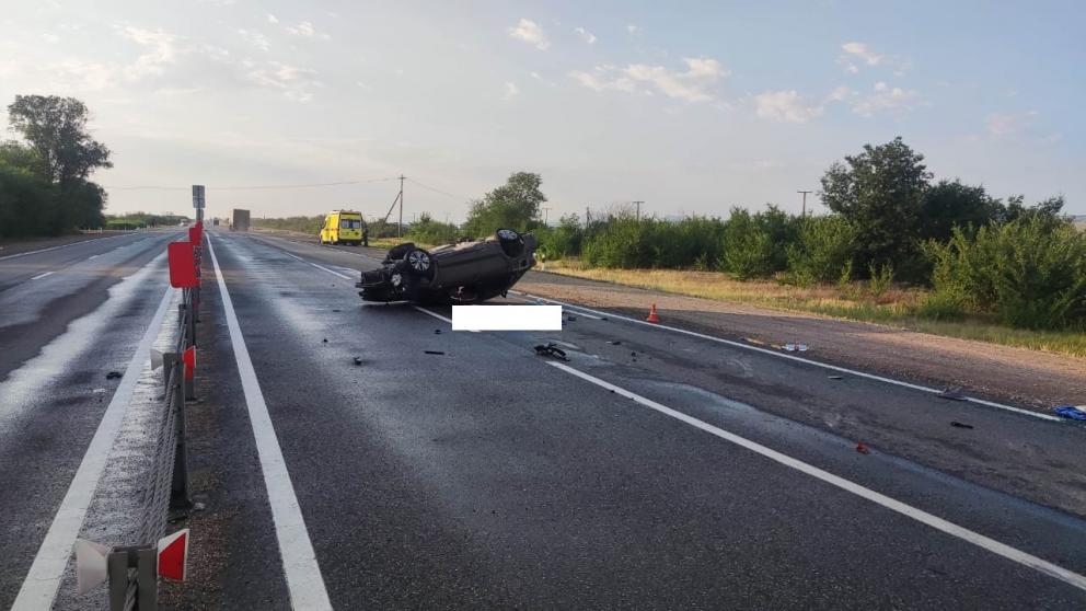 Дети остались с мёртвым водителем в салоне после ДТП в Андроповском округе